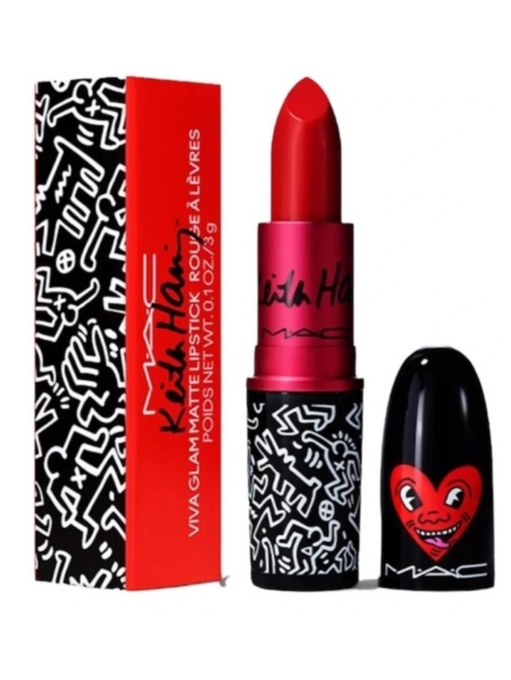 Red Haring MAC Cosmetics Viva Glam Matte Lipstick Brand New In Box Full Size